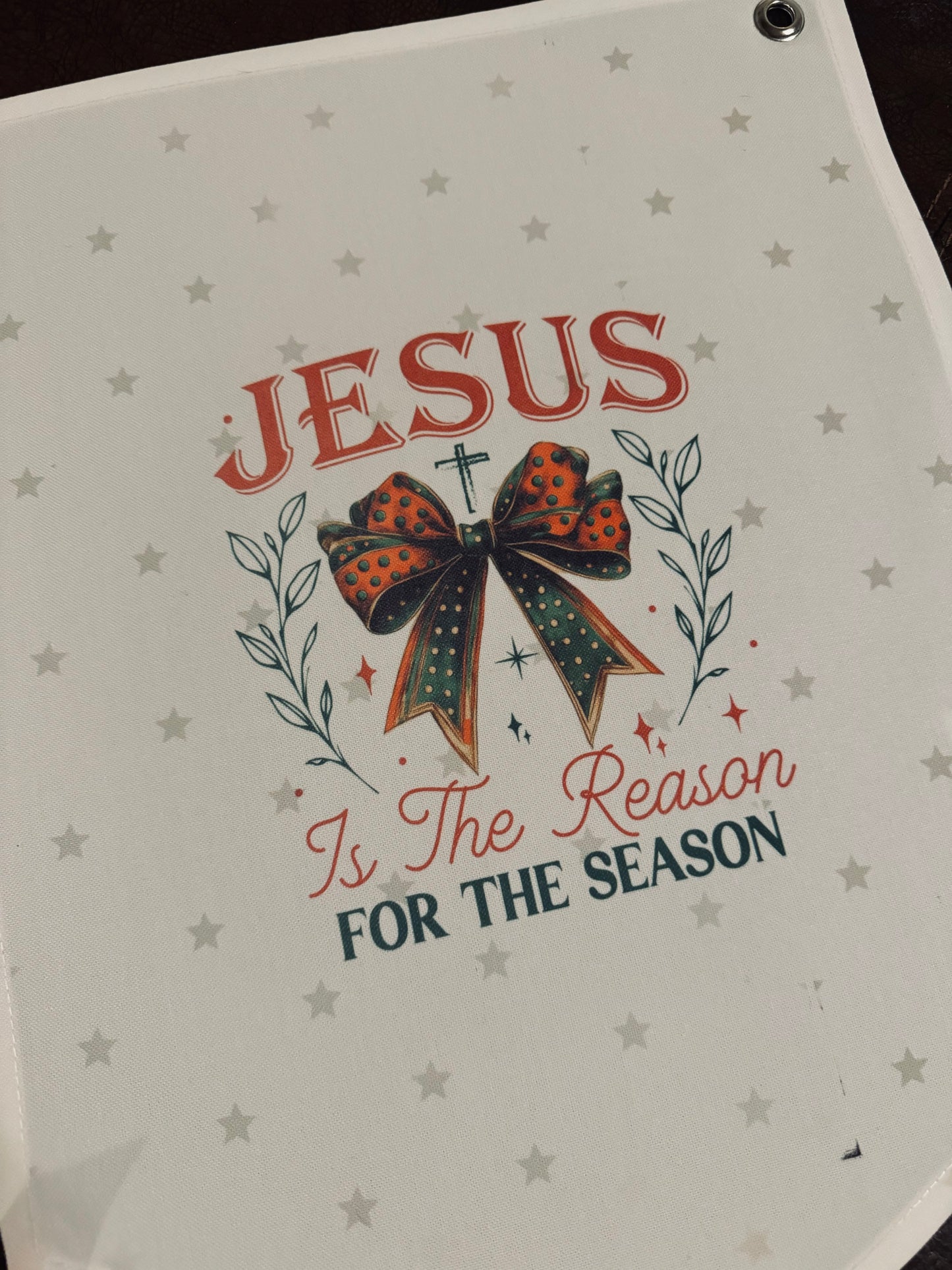 Jesus Canvas Pennant