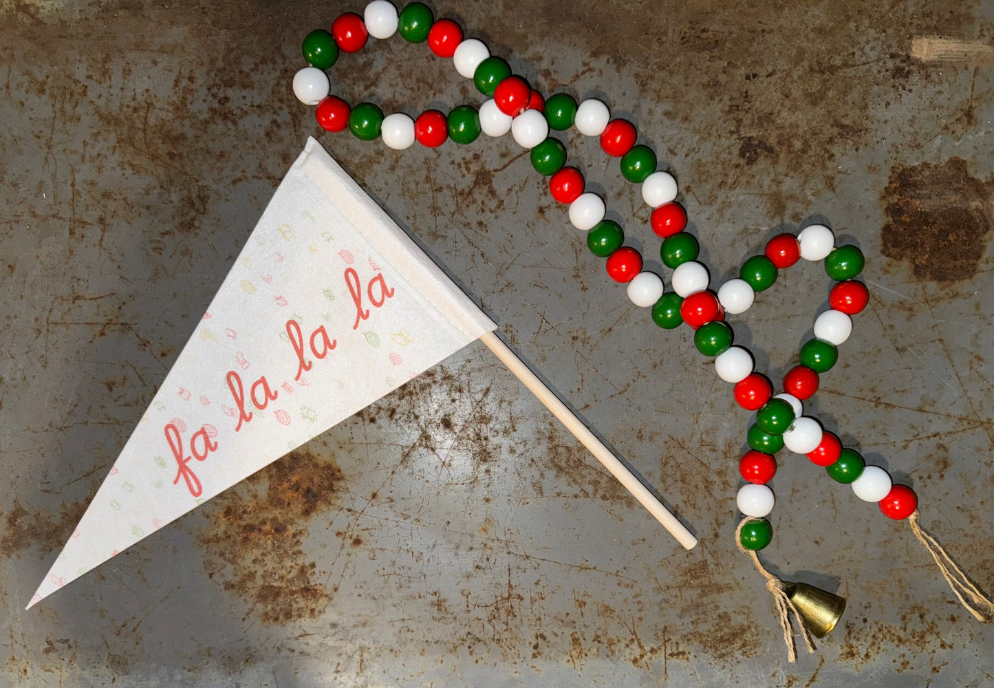 Fa La La La Pennant Flag