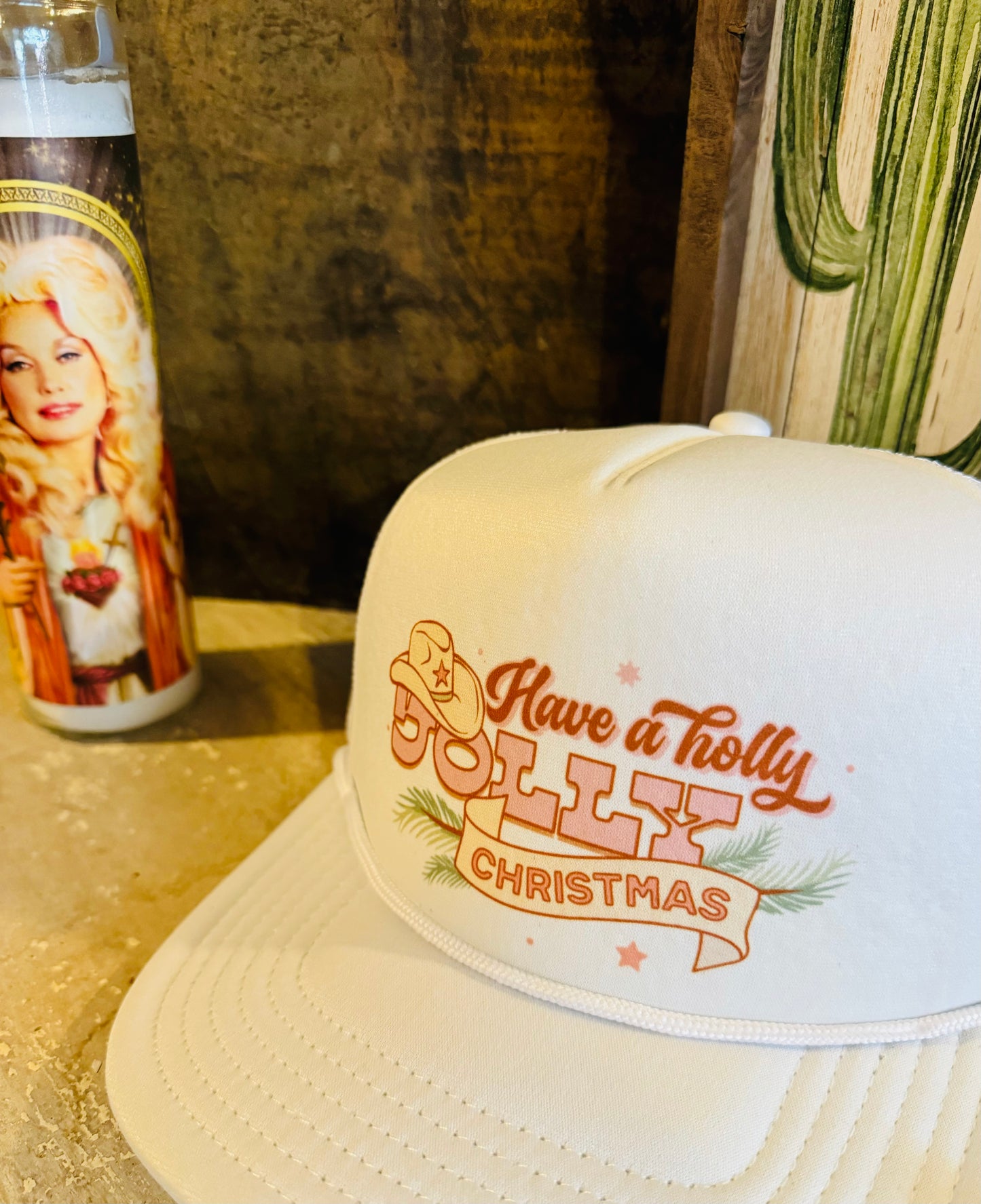 Holly Dolly Christmas {white}