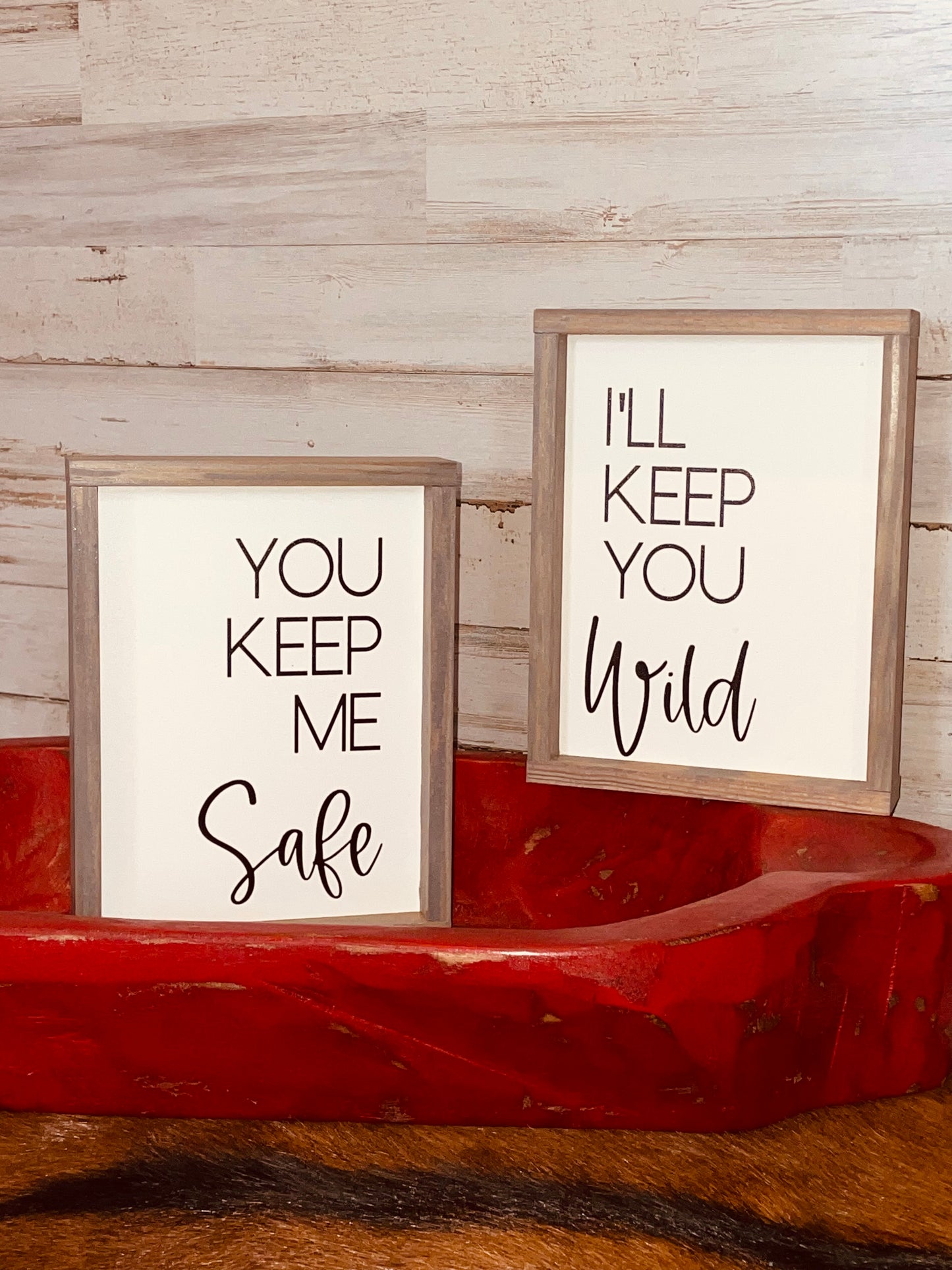 You Keep Me Safe đź–¤ I'll Keep You Wild Set