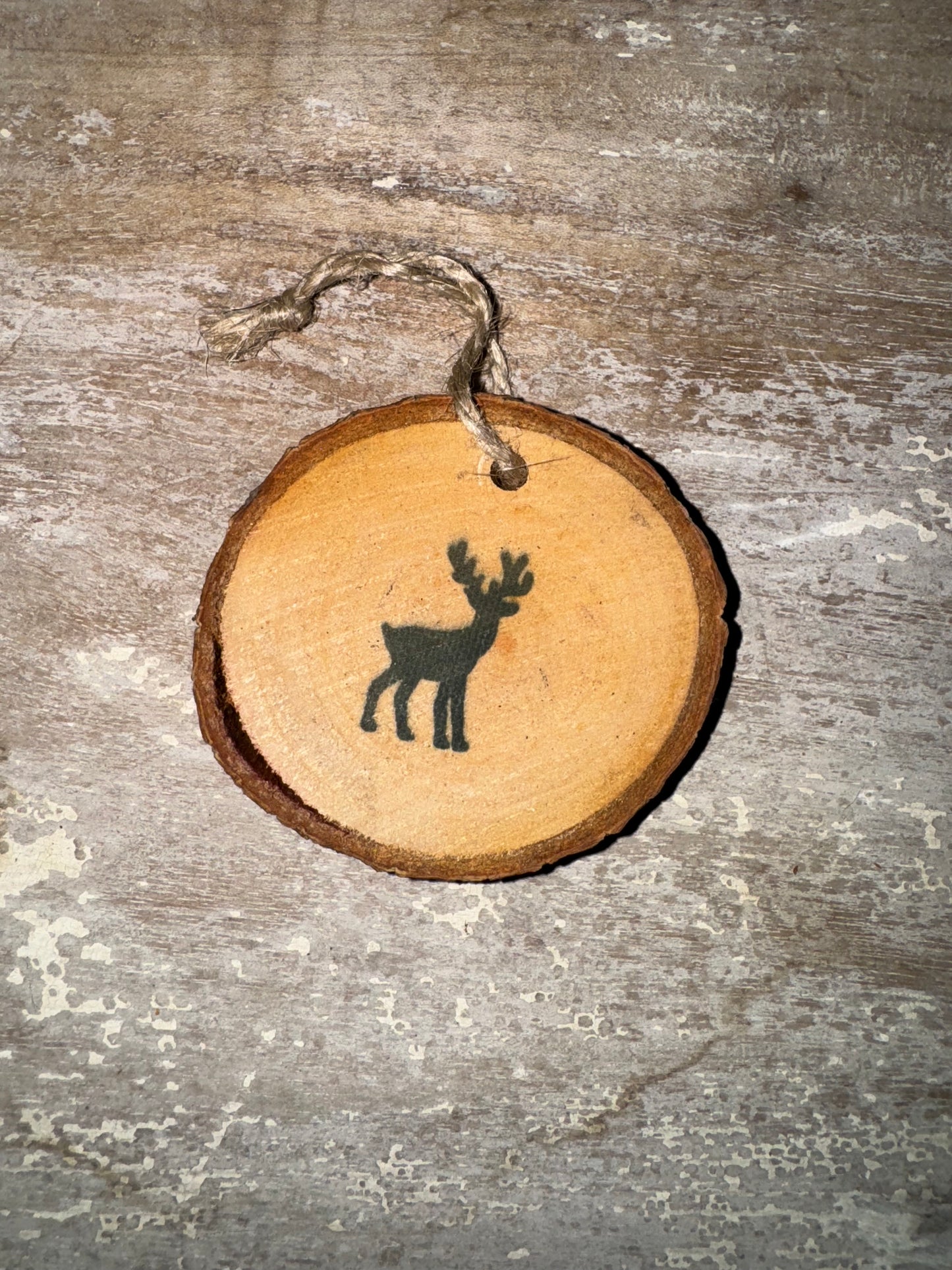 Rustic Wood Ornament