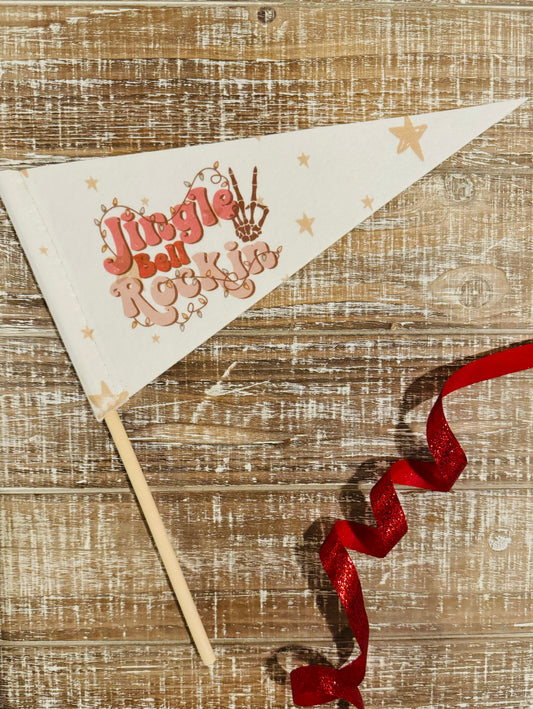 Jingle Bell Rockin’ Pennant Flag