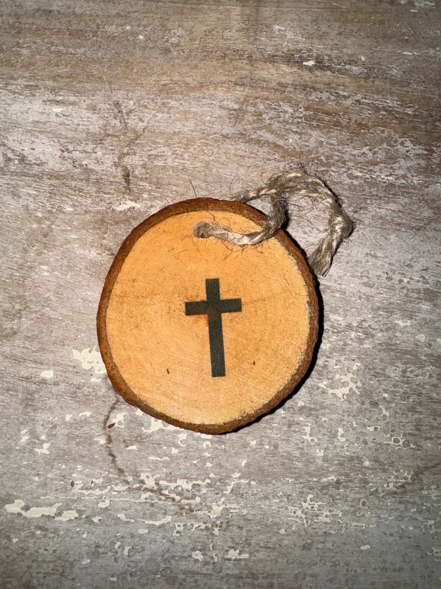 Rustic Wood Ornament