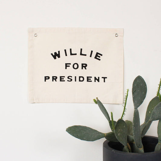 Willie for President Banner