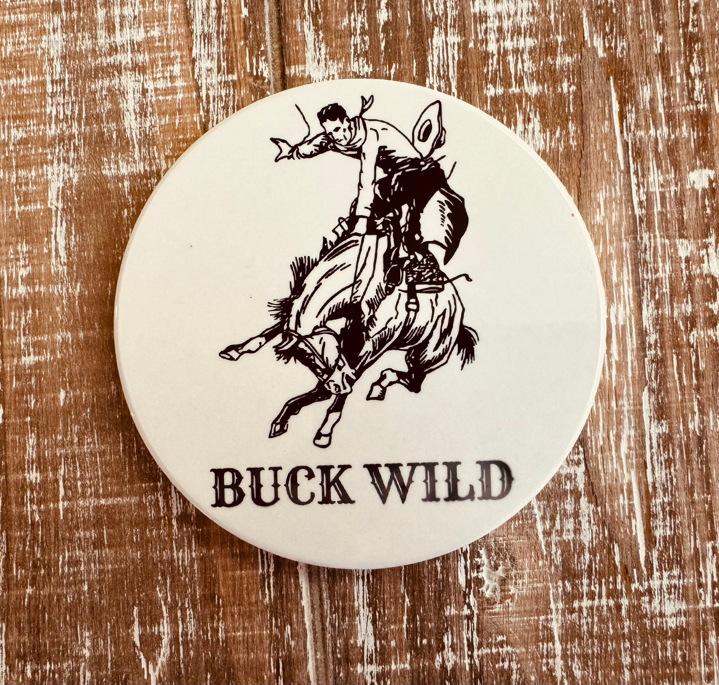 Wild West Ceramic Coaster Set