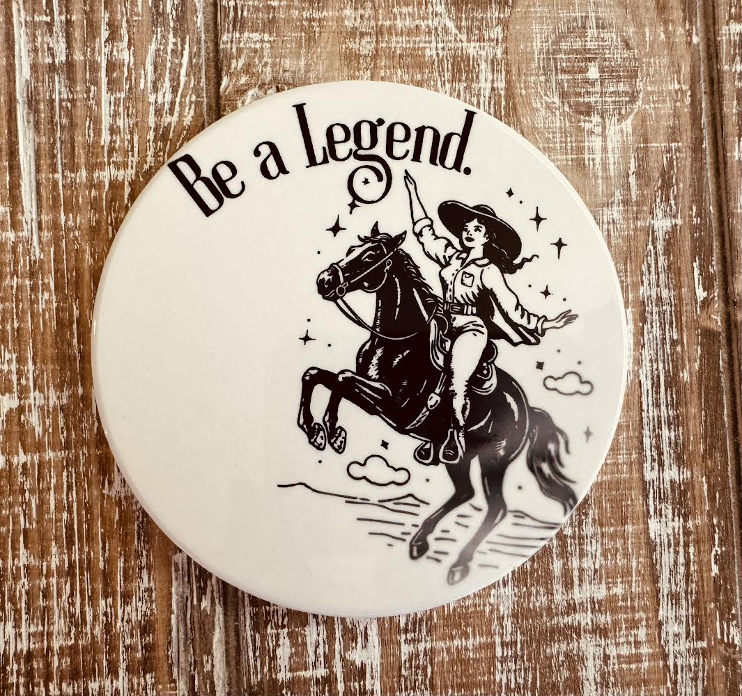 Wild West Ceramic Coaster Set