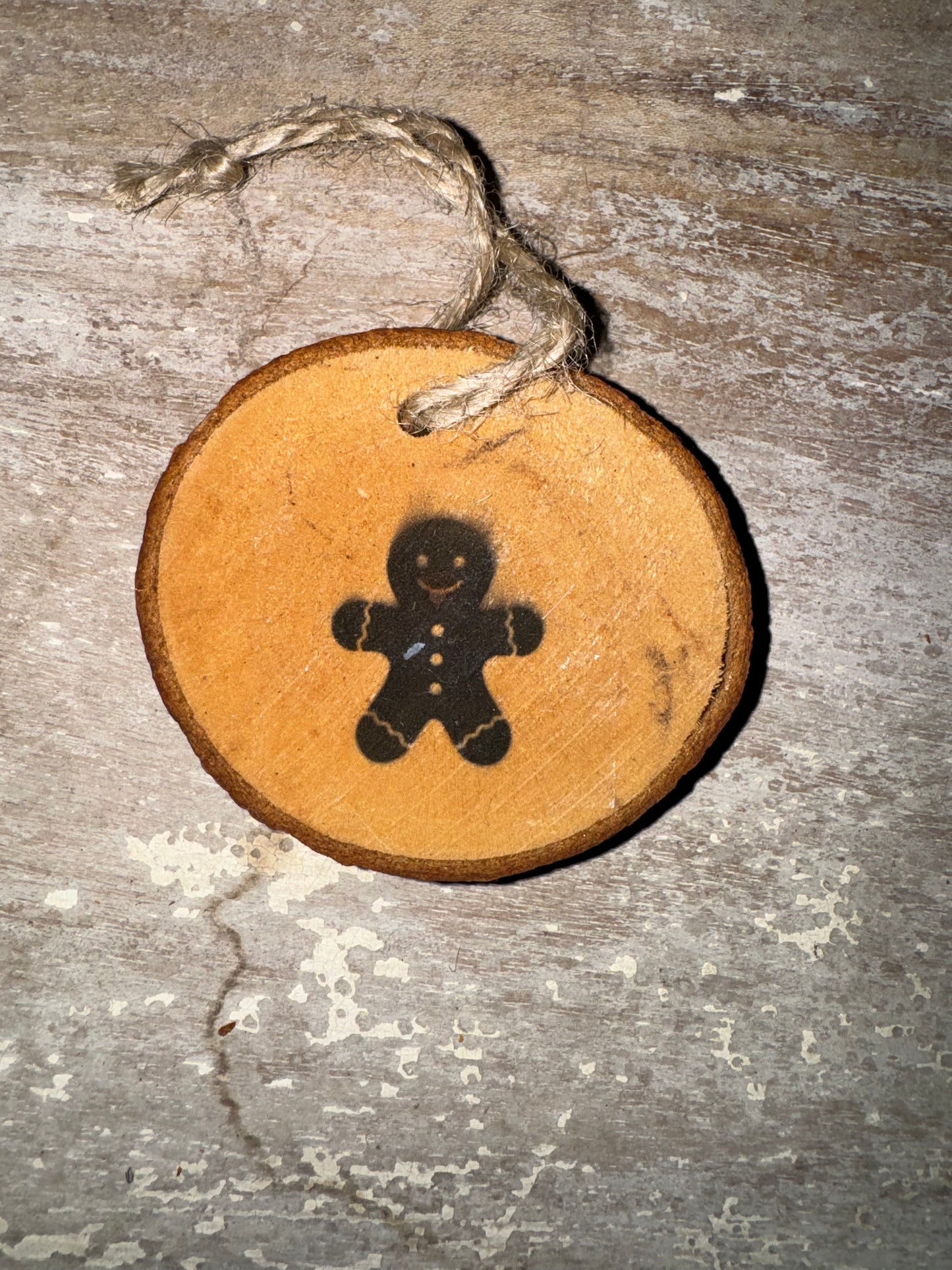 Rustic Wood Ornament