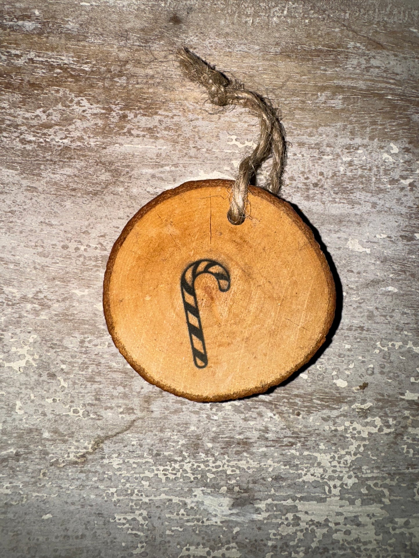 Rustic Wood Ornament