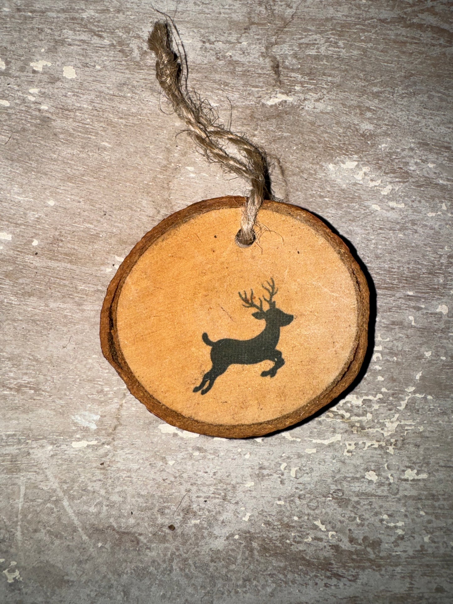 Rustic Wood Ornament