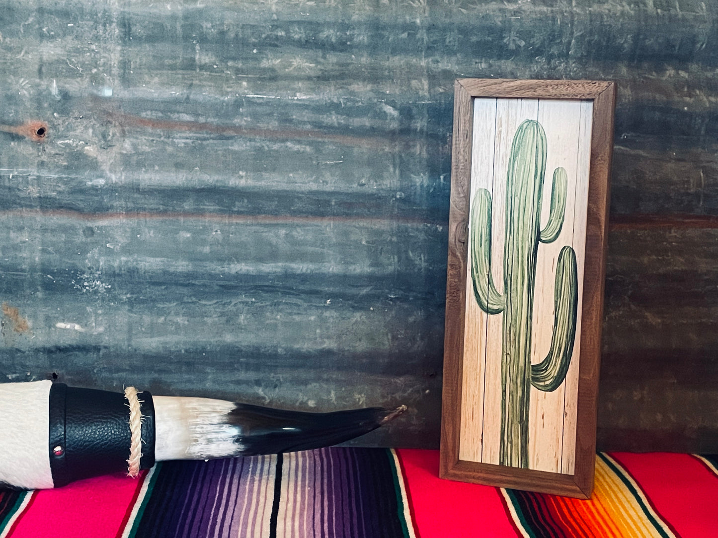 Tall Cactus Wall Hanging