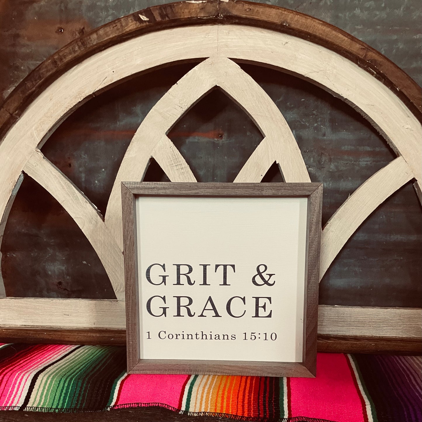 Grit And Grace Sign