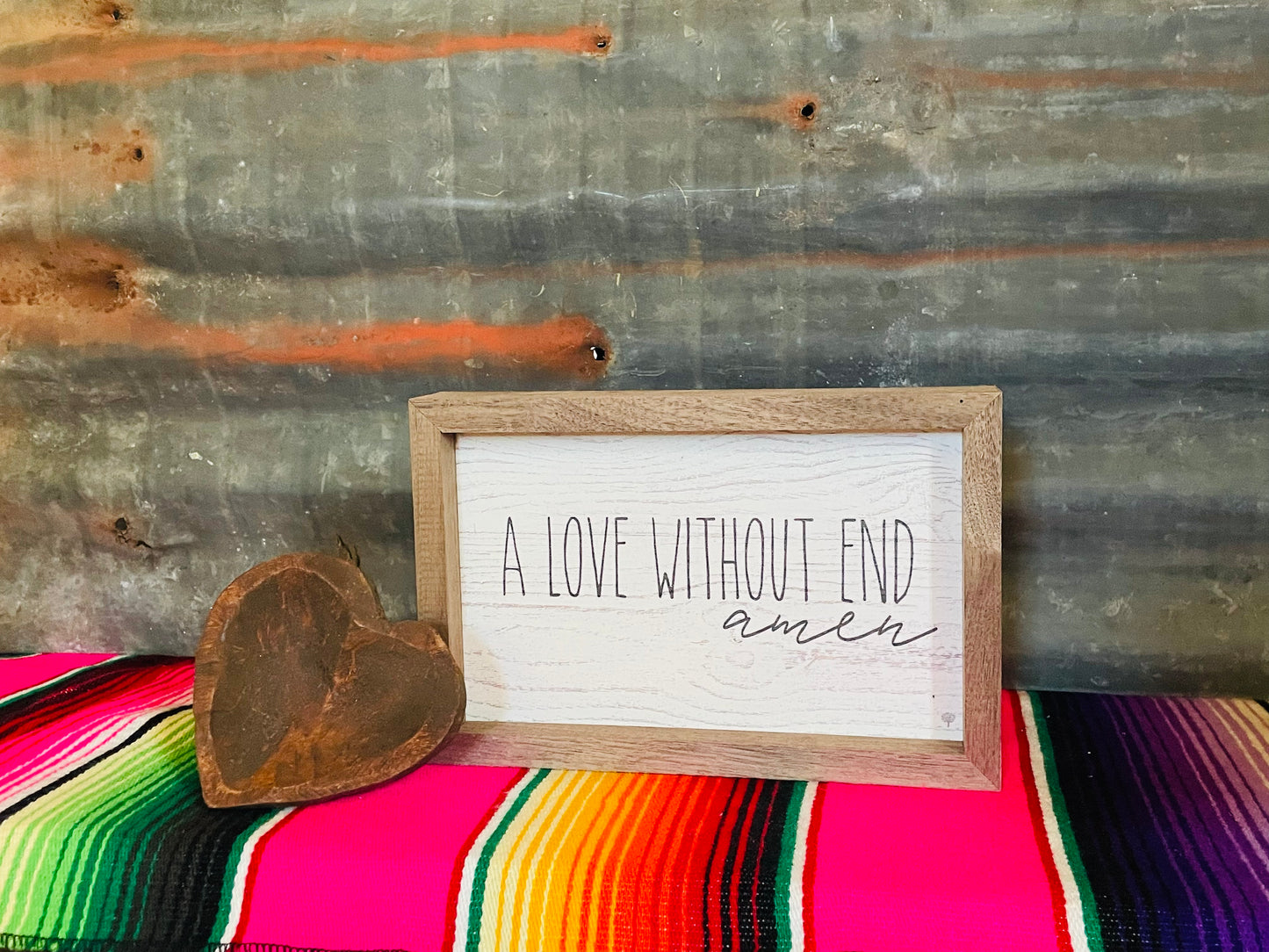 A Love Without End Amen Sign