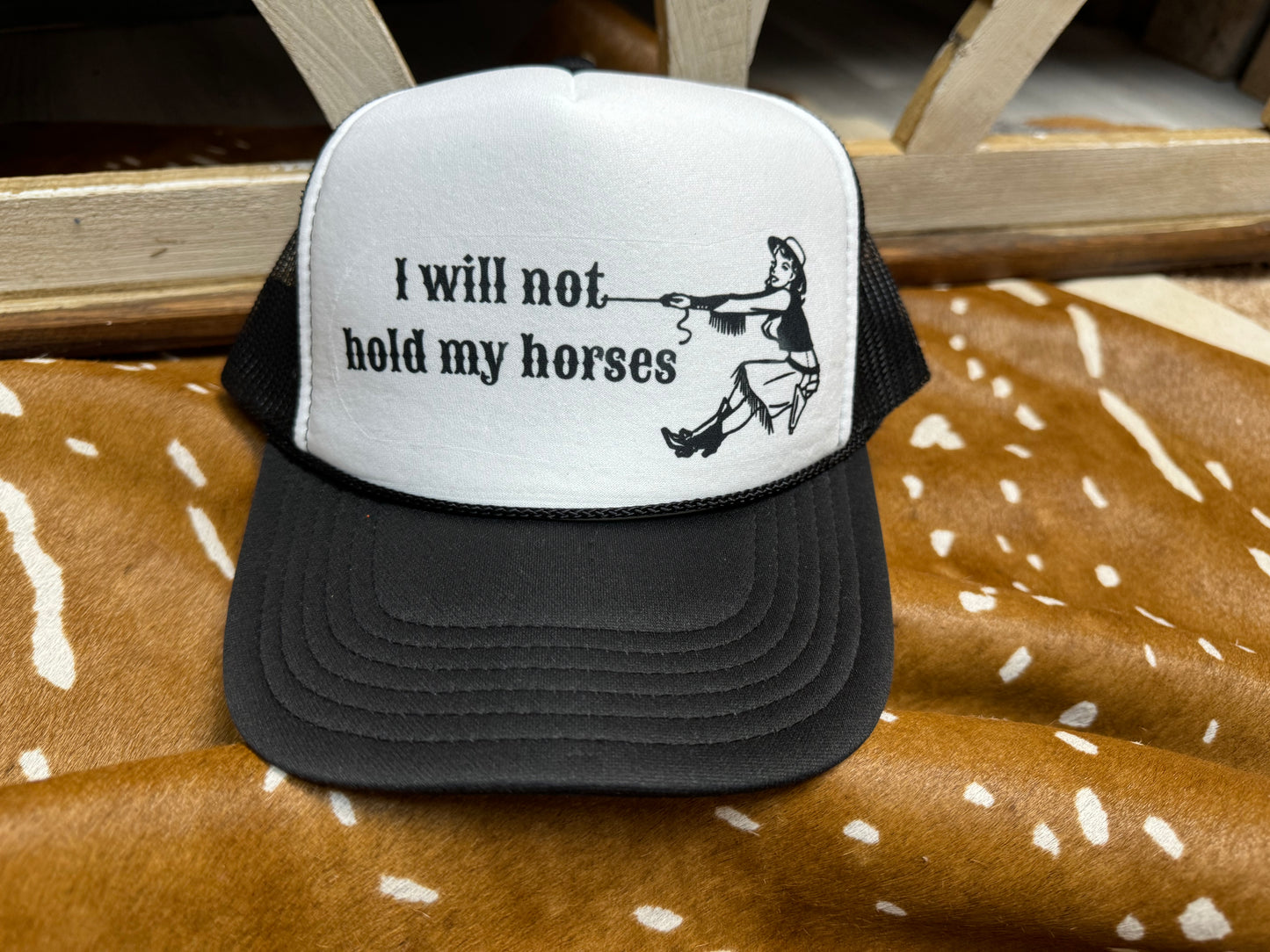 I Will Not Hold My Horses