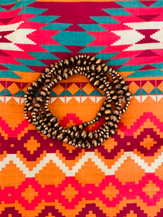 Western Navajo Stackable Bracelets