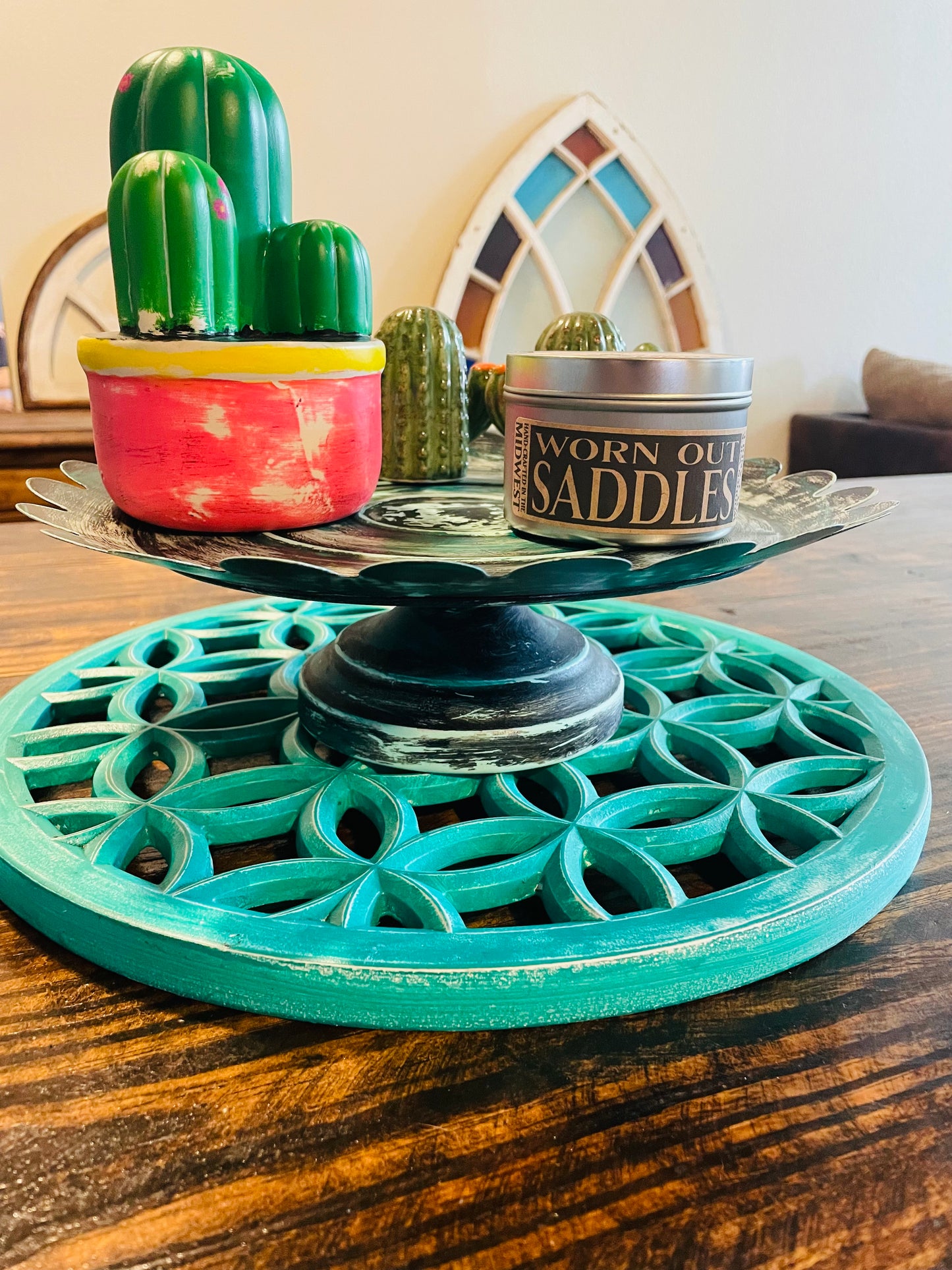 Mi Casa Rustic Accent {in turquoise}