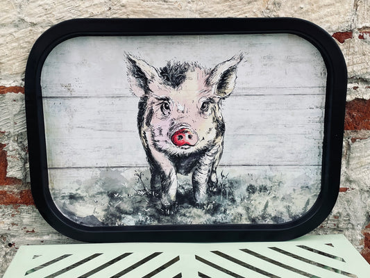 Pig Metal Tray