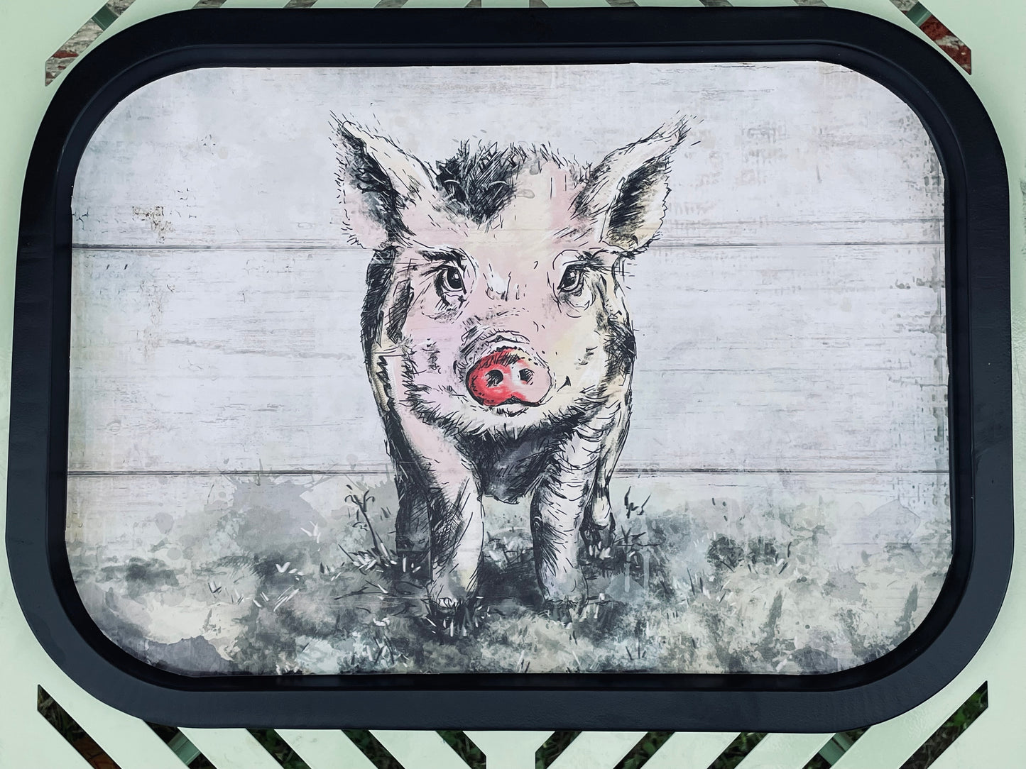 Pig Metal Tray