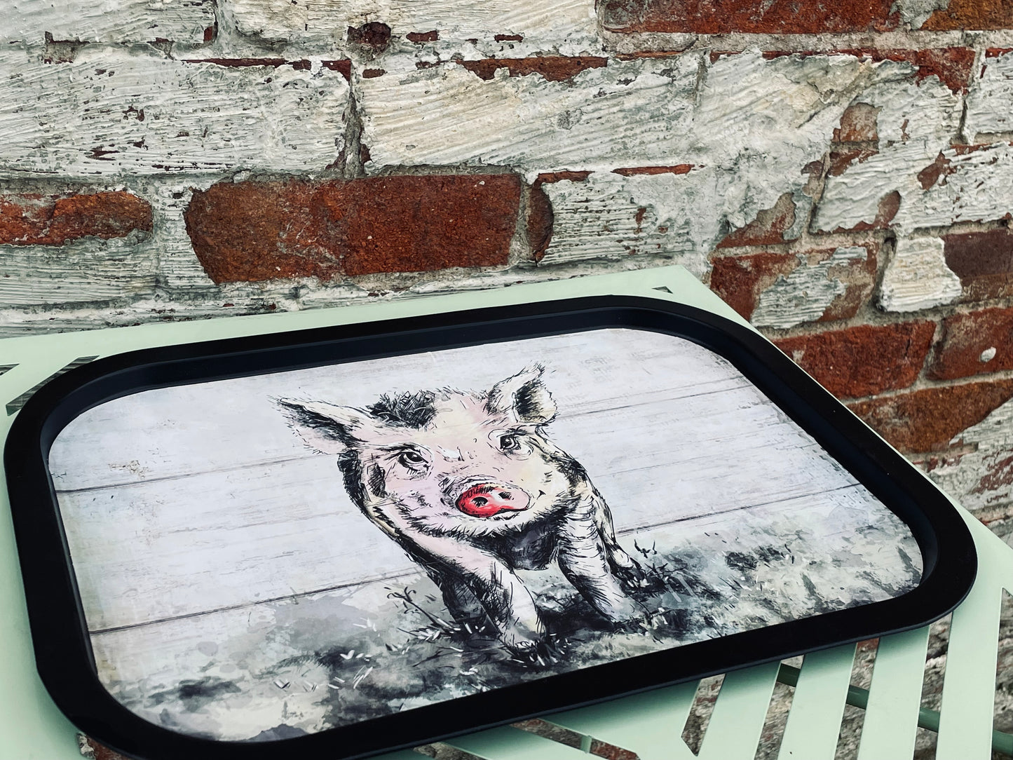 Pig Metal Tray