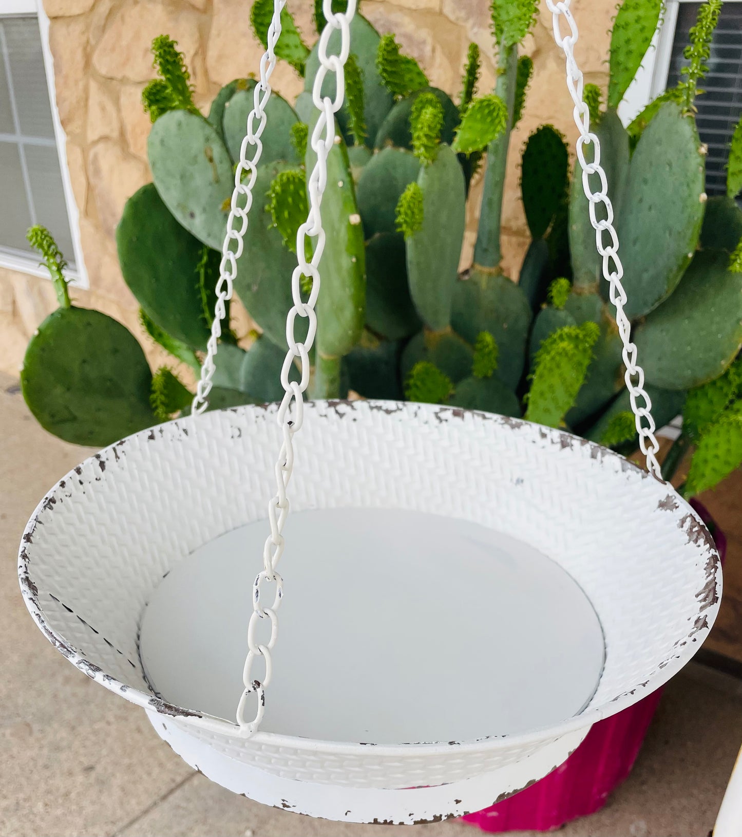 Metal Hanging Pulley Basket