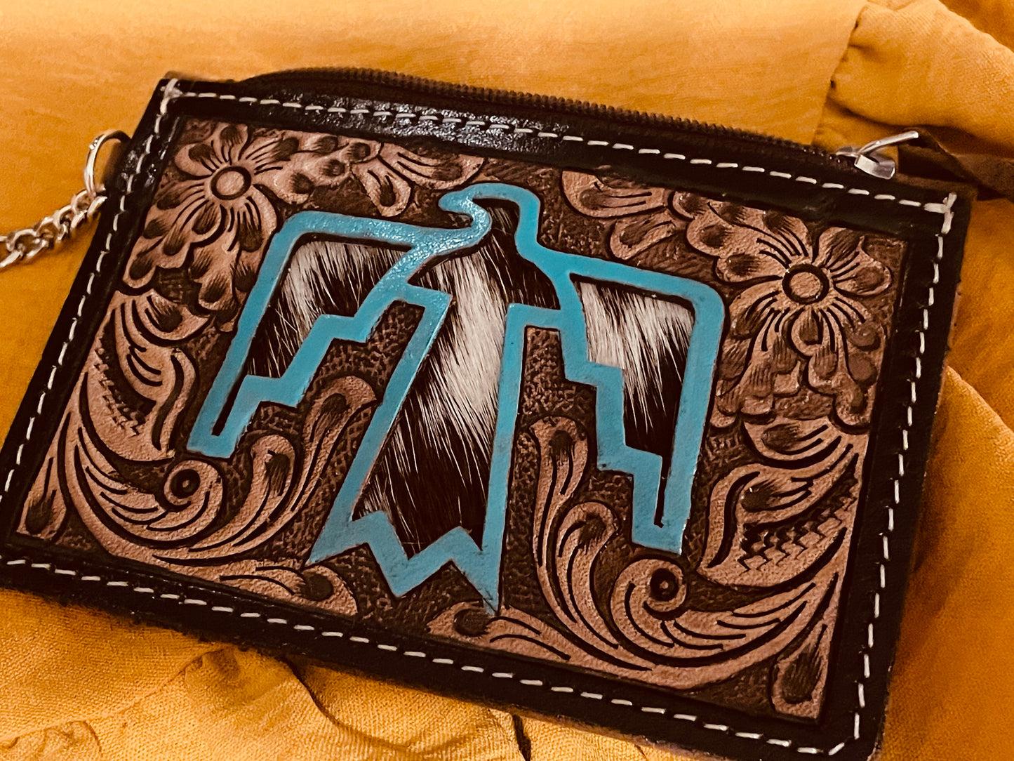 Thunderbird Western Keychain Wallet