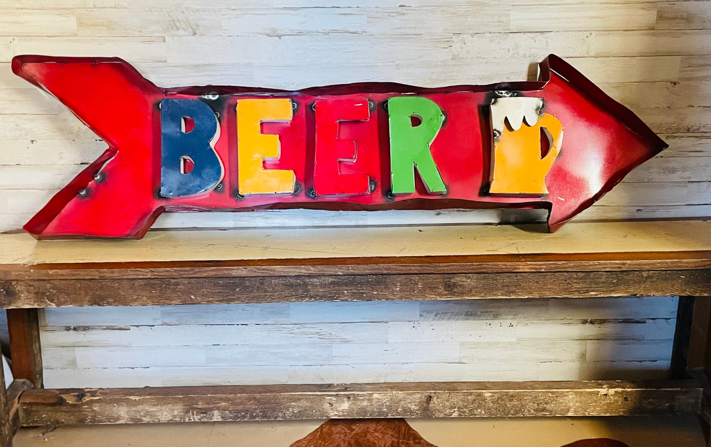 Metal Beer Sign