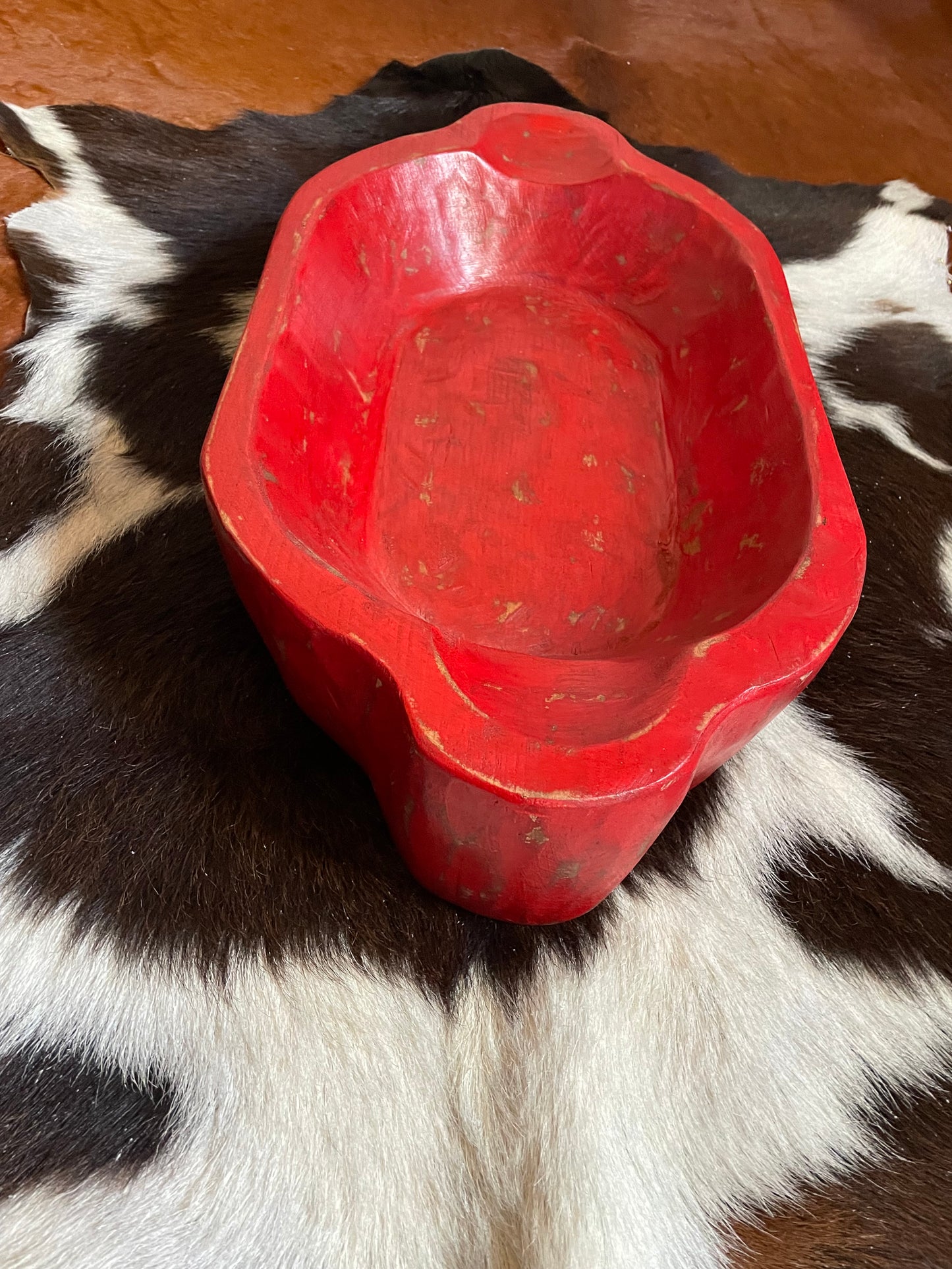 Bougie Dough Bowl in Red