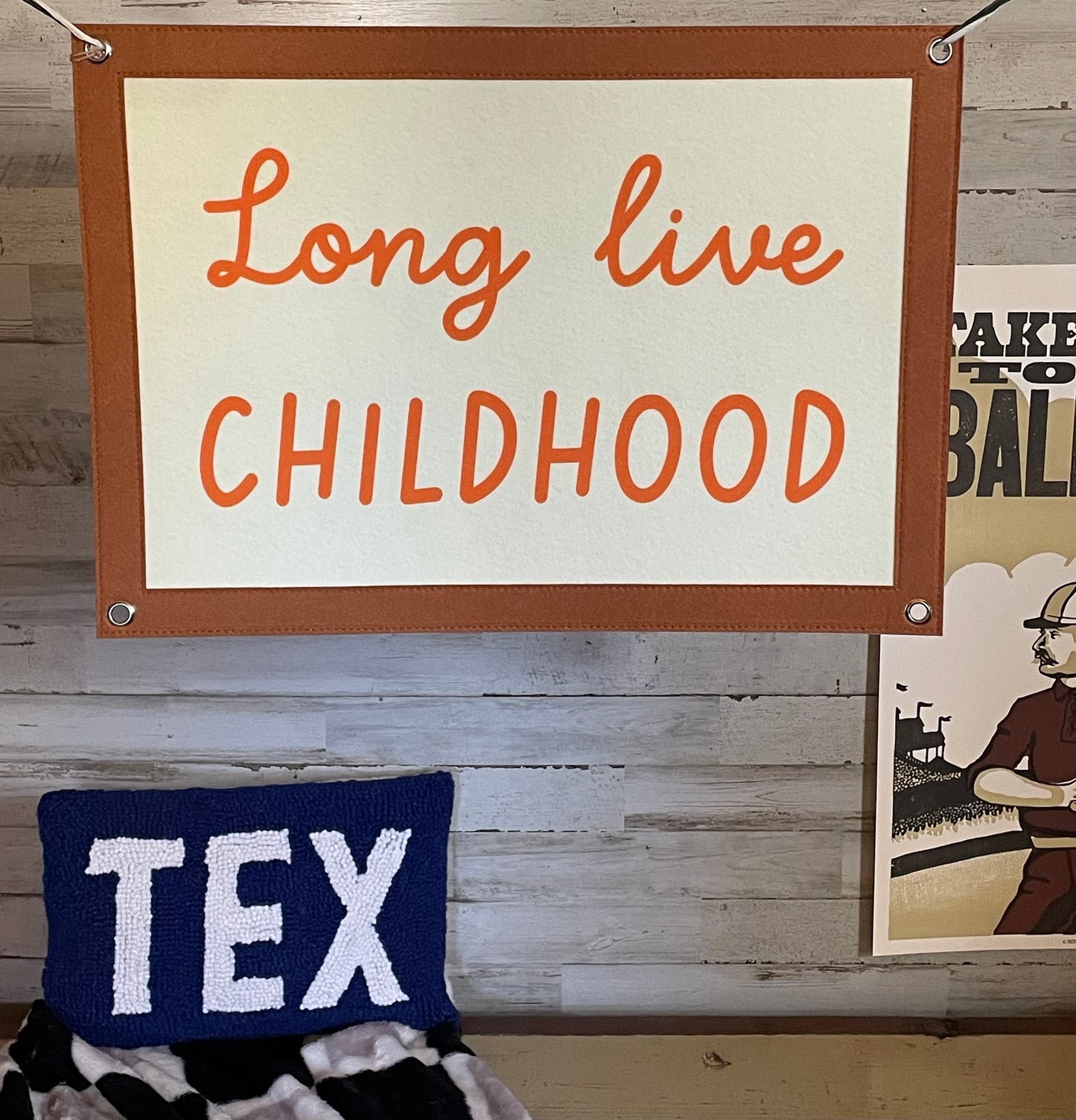 Long Live Childhood Banner