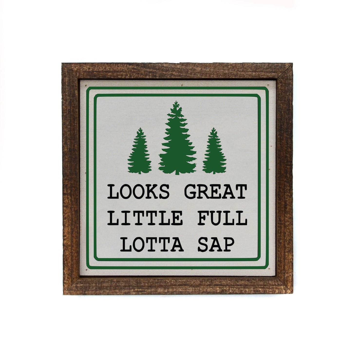 Lotta Sap Christmas Sign